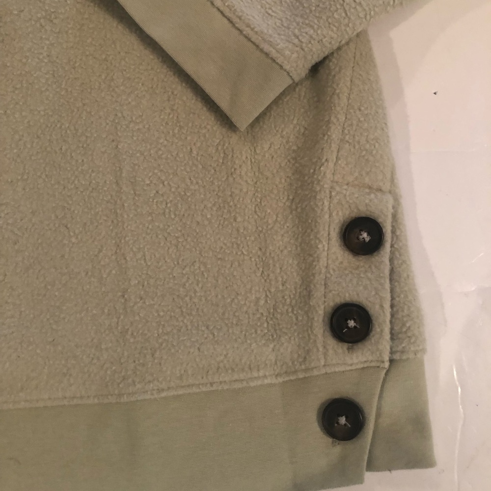 MADEWELL Seagrass Brushed Side SWEATSHIRT S - Picture 10 of 16